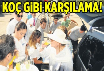 Koç gibi karşılama