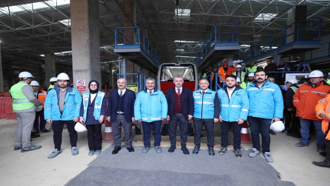 Kocaeli’nin ilk metrosunda geri sayım