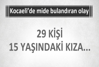 Kocaeli'de korkunç olay