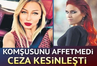 Komşusunu affetmedi, ceza kesinleşti