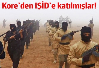 Kore'den gelip IŞİD'e katıldılar!