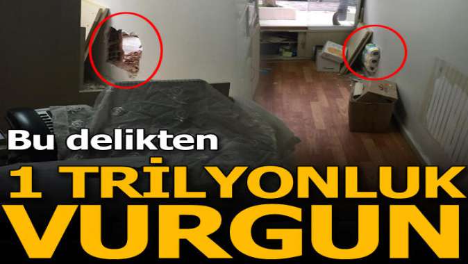 Küçükçekmecede trilyonluk vurgun!