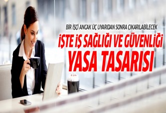 Kurala uymayan işçi 3'üncü uyarıda çıkarılacak