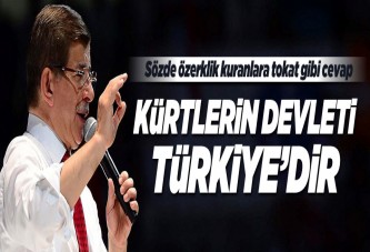 Kürtlerin de Alevilerin de devleti Türkiye'dir