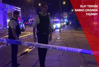 Londra'da Finsbury Park Camisi yakınında kamyonet yayaların arasına daldı!