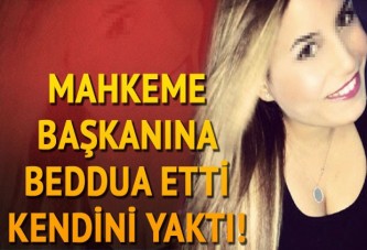 Mahkeme başkanına bedduaya suç duyurusu