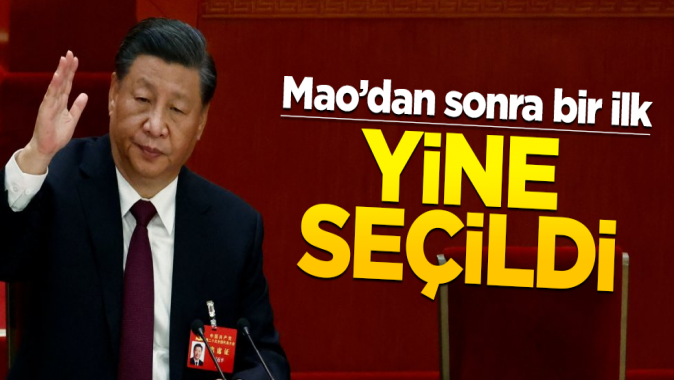 Maodan sonra bir ilk: Şi Cinping 3. kez seçildi