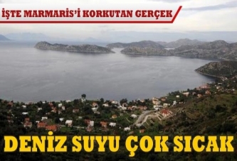 Marmaris'te deniz altında yanardağ