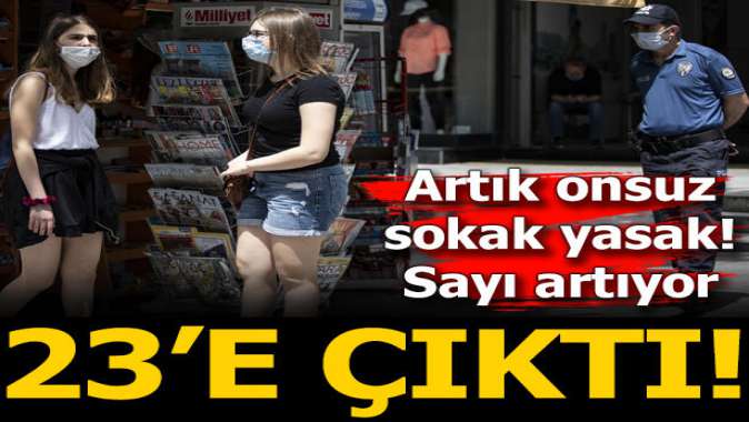 Maske takmanın zorunlu olduğu il sayısı arttı! İşte son durum...