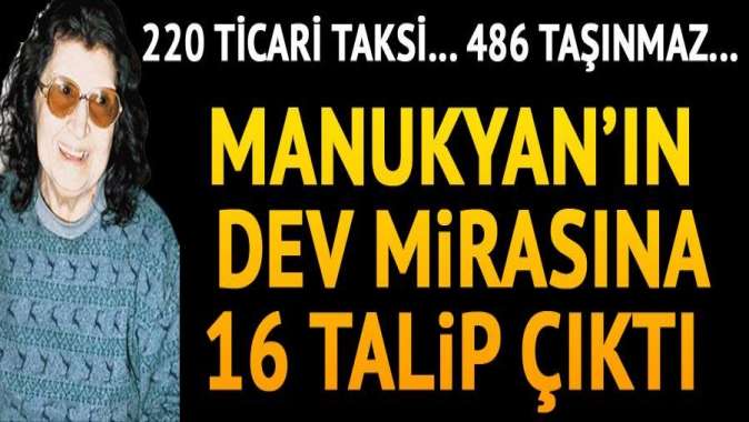 Matild Manukyanın dev mirasına 16 talip