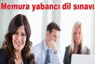 Memura yabancı dil sınavı