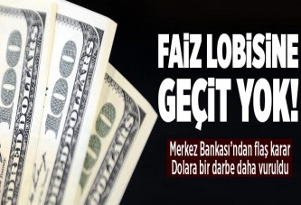 Merkez Bankası'ndan flaş hamle.