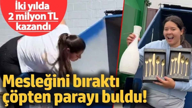 MesleğMesleğini bıraktı, çöpten parayı buldu! İki yılda 2 milyon TL kazandıini bıraktı, çöpten parayı buldu! İki yılda 2 milyon TL kazandı