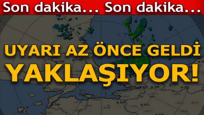 Meteorolojiden İstanbul için son dakika uyarısı! Yaklaşıyor...