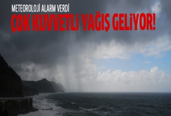 Meteoroloji'den kuvvetli yağış uyarısı!