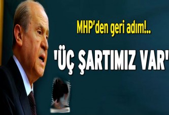 MHP geri adım atıyor!