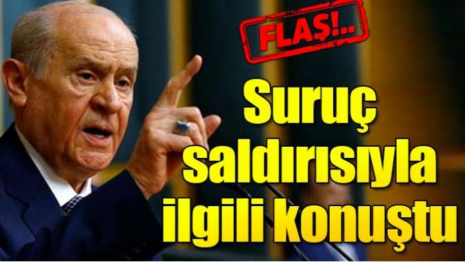 MHP Lideri Bahçeliden flaş çağrı: Soğuk kanlı olmak lazım