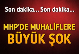 MHP'de muhaliflerin kurultayına ihtiyati tedbir