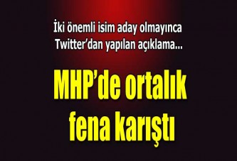 MHP'de ortalık karıştı!