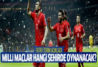 Milli Takım maçları nerede oynanacak?