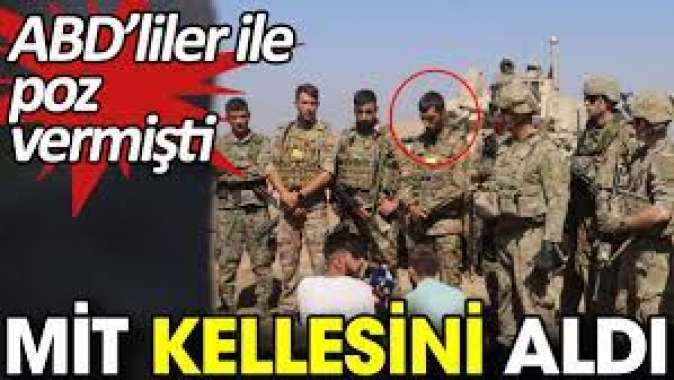 MİT kellesini aldı. ABDlilerle poz vermişti