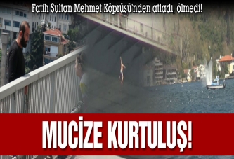 Mucize kurtuluş: FSM’den atladı, ölmedi!