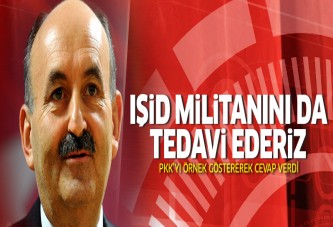 Müezzinoğlu: IŞİD militanını da tedavi ederiz