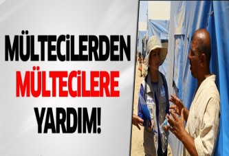 Mültecilerden mültecilere yardım