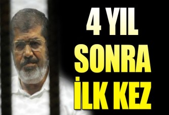 Mursi'ye 4 yıl aradan sonra ilk ziyaret