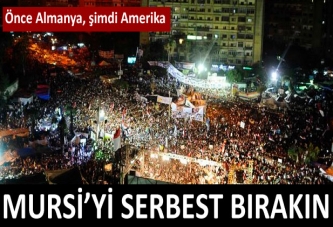 Mursi'yi serbest bırakın