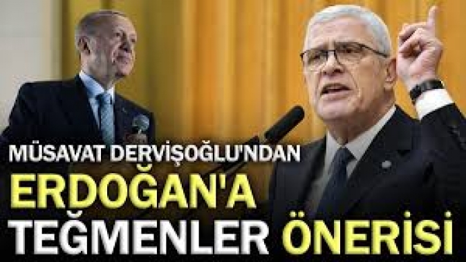 Müsavat Dervişoğlundan Erdoğana teğmenler önerisi