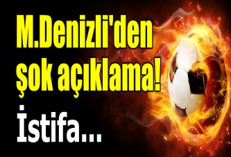 Mustafa Denizli'den istifa sinyali