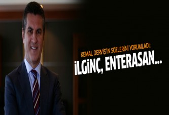 Mustafa Sarıgül'den Kemal Derviş yorumu: Çok ilginç