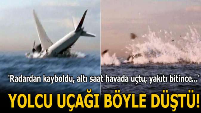 National Geographic ekrana getirdi: Kayıp uçak böyle düştü!