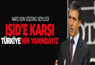 NATO: IŞİD'e karşı Türkiye'nin yanındayız