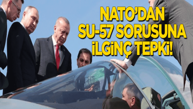 NATOdan Su-57 sorusuna ilginç tepki!