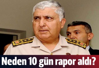 Necdet Özel 10 gün rapor aldı