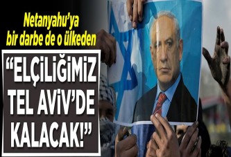 Netanyahu'ya bir darbe de Fransa'dan.