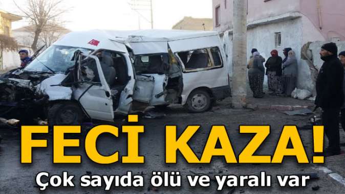 Niğdede korkunç kaza! Ölü ve yaralılar var