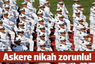 Nikahsız yaşayan askerin TSK'dan ihracına vize