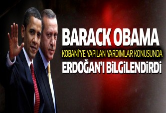 Obama Erdoğan'ı bilgilendirdi