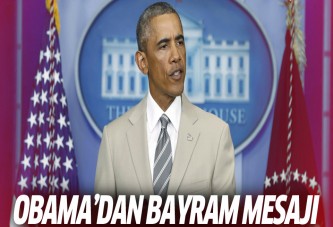 Obama'dan bayram mesajı