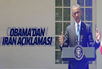 Obama'dan İran açıklaması