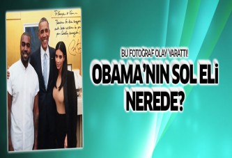 Obama'nın Kim Kardashian'la fotoğrafı olay yarattı