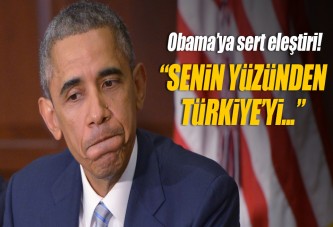 Obama'ya Türkiye eleştirisi