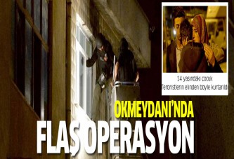 Okmeydanında nefes kesen operasyon