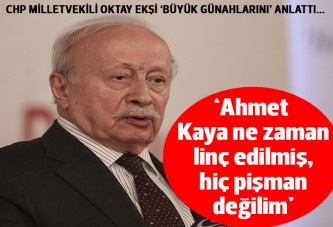 Oktay Ekşi: Ahmet Kaya için pişman değilim!