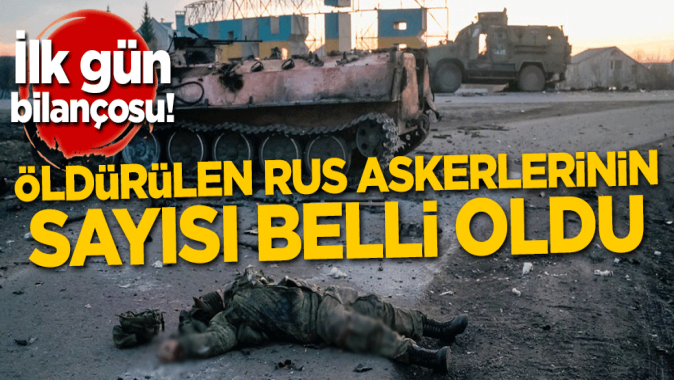 Öldürülen Rus askerlerinin sayısı belli oldu