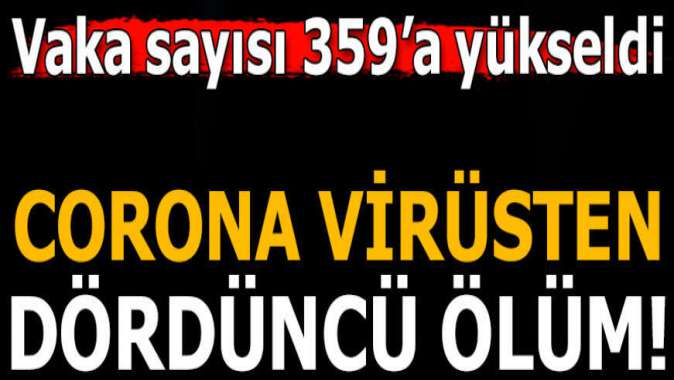 Ölü sayısı 4 oldu! Corona virüsünde yeni vaka sayısını Bakan Koca duyurdu