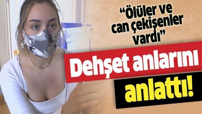 Ölüler vardı can çekişenler vardı